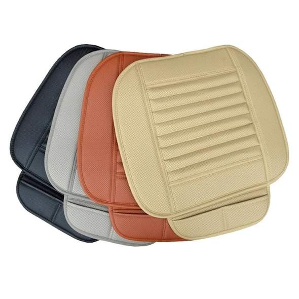 BowLift | Leather Bamboo Charcoal Car Seat Cushion-Absorbing odor(Four Seasons Universal)