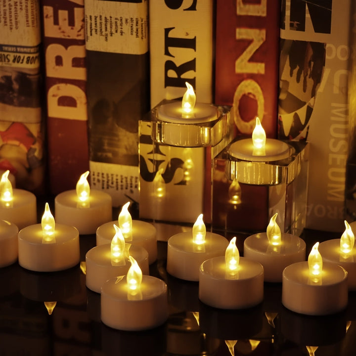FlameFree LED Tea Lights – Atmospheric Lighting for Every Moment Bowlift
