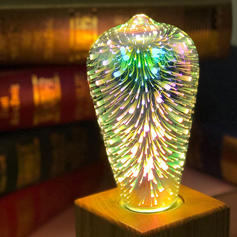 BowLift | 3D Fireworks LED Light Bulb