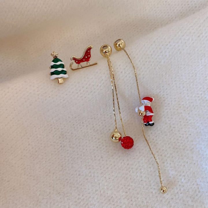 BowLift | Creative Happy Christmas Time Earrings