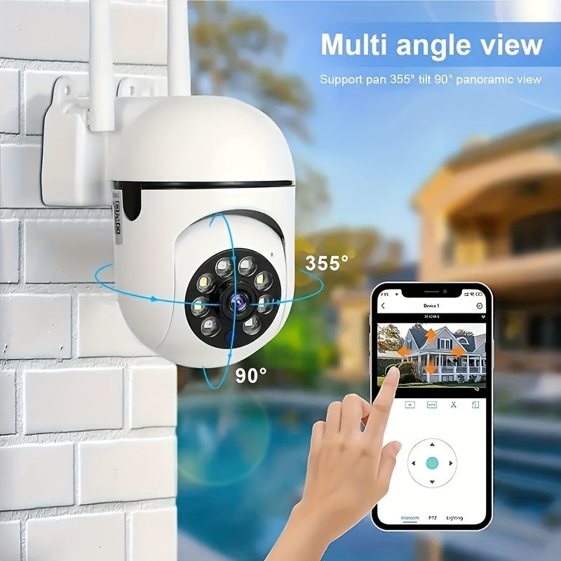 BowLift | Smart Wireless Security Camera with 1080p HD Resolution, Color Night Vision, Two-Way Audio, Indoor/Outdoor Use