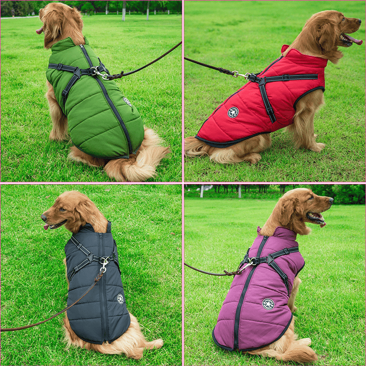 BowLift | PupGuard - Winter-Dog Coat with Harness