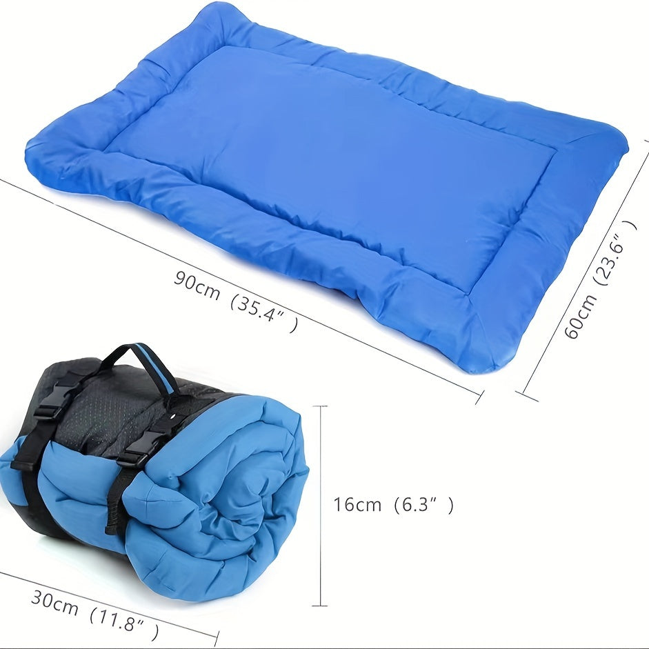 BowLift | Folding Dog Mat TrekTail DryPad | Waterproof & Lightweight | 90×60 cm | For Outdoor & Travel