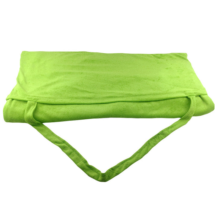 Wrap blanket with practical carrying handles Bowlift