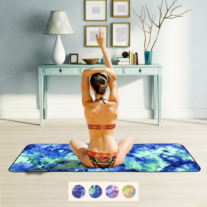 Fitness and yoga mat with non-slip surface and stylish design Bowlift