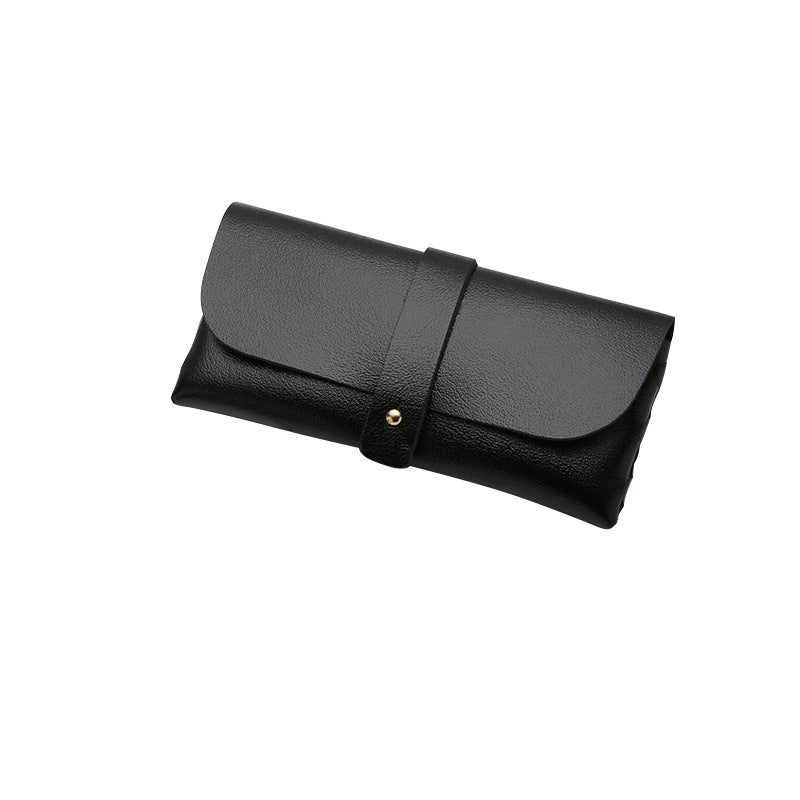 Soft Leatherette Sunglasses Roll-Up Pouch Bowlift