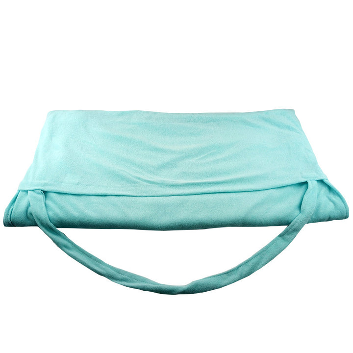 Wrap blanket with practical carrying handles Bowlift