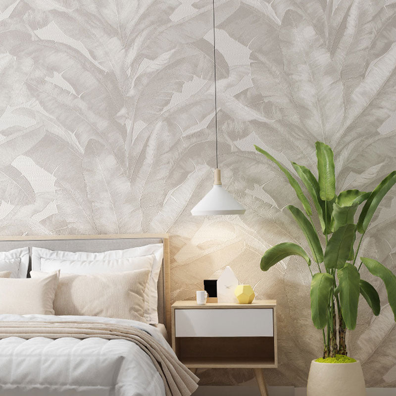BowLift | Tropical Banana Leaf Wall Covering for Accent Wall Contemporary Wallpaper, 33'