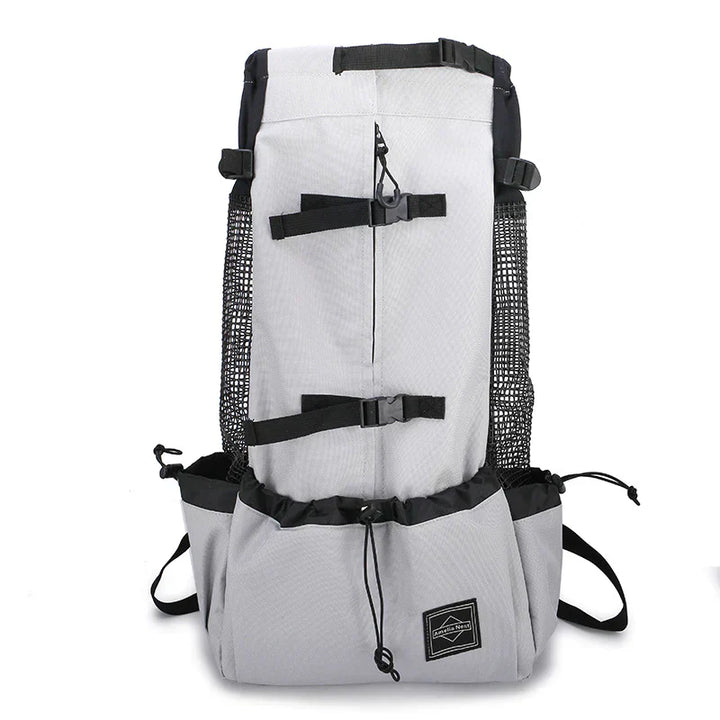Dog Carrier Backpack with Safety Strap and Storage Pockets for 1–25 kg Dogs