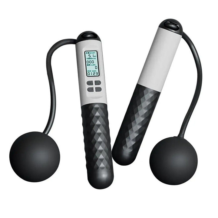 BowLift | Wireless Jump Rope with Counter – Weighted Handles for Home Cardio Workouts