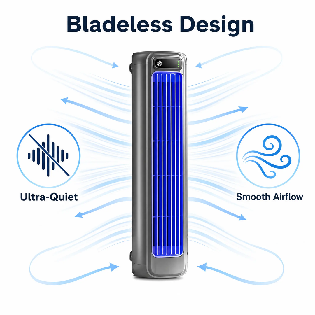 BowLift | AirWave – Portable  Air Conditioner with 12-Hour Cool Life