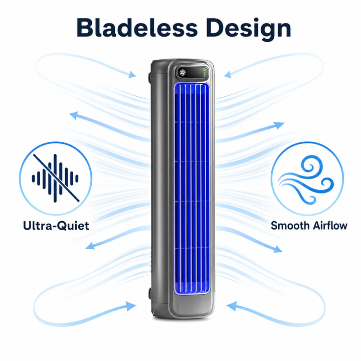BowLift | AirWave – Portable  Air Conditioner with 12-Hour Cool Life