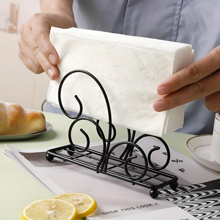 BowLift | Stylish Swirl Napkin Holder