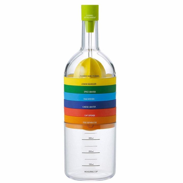 BowLift | 8-in-1 Colorful Multifunctional Kitchen Tool Bottle