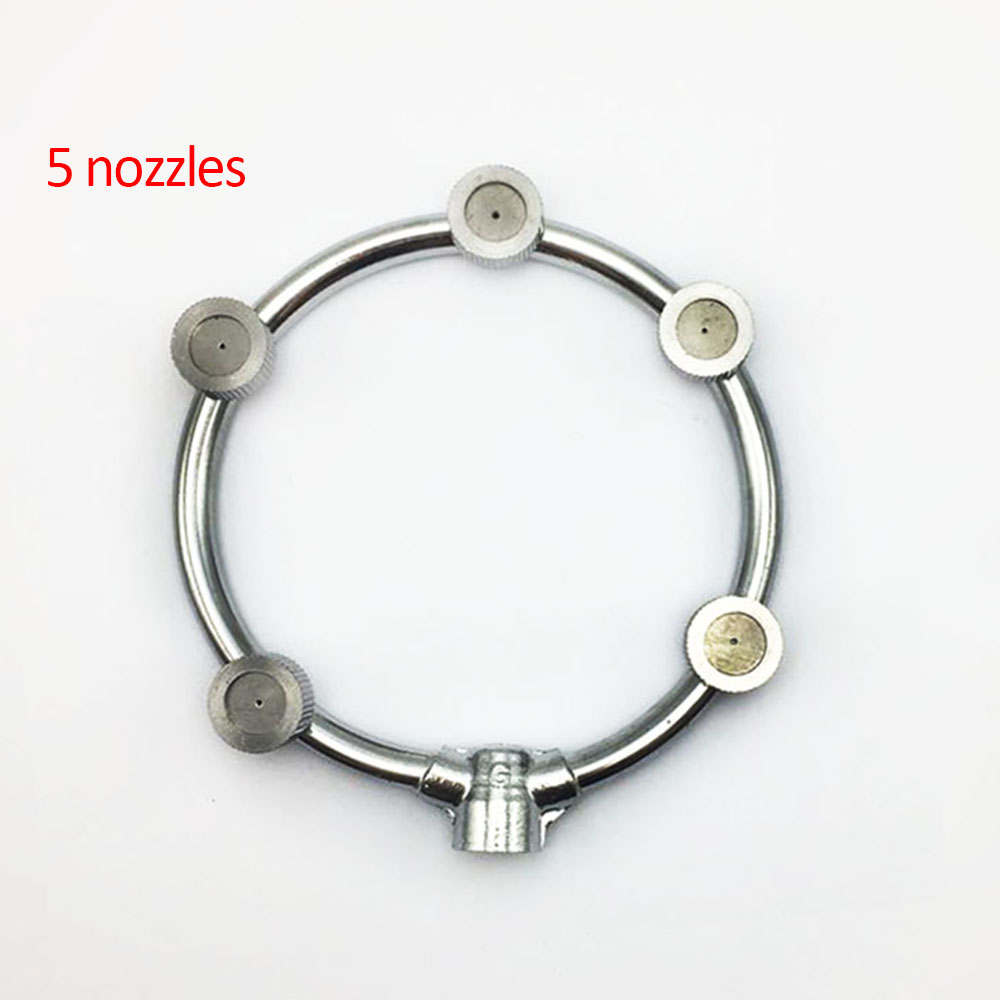 BowLift | High pressure stainless steel ring multi nozzle – Efficient spray attachment for garden irrigation