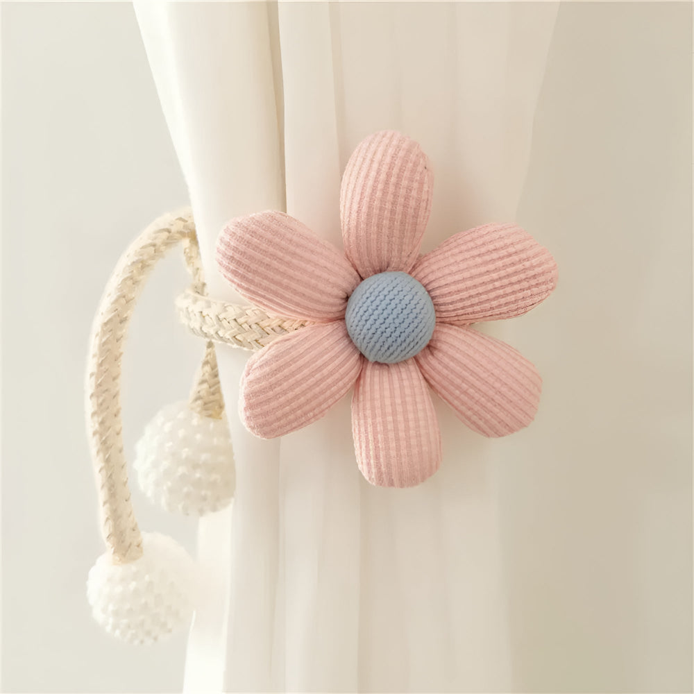 BowLift | Whimsical Flower Curtain Tie Back