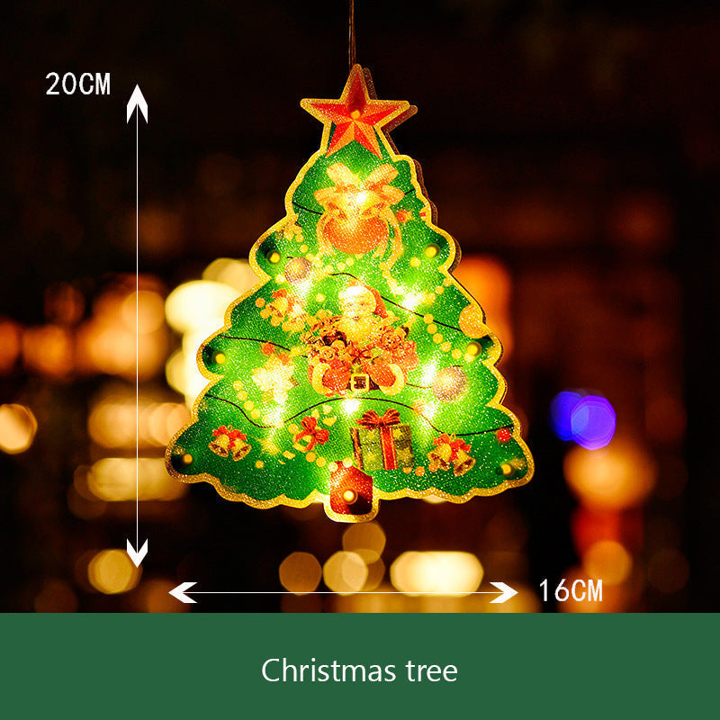 BowLift | Christmas window hanging light