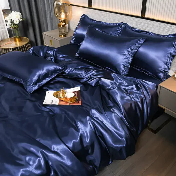 Satin Duvet Cover - Velora | Bowlift