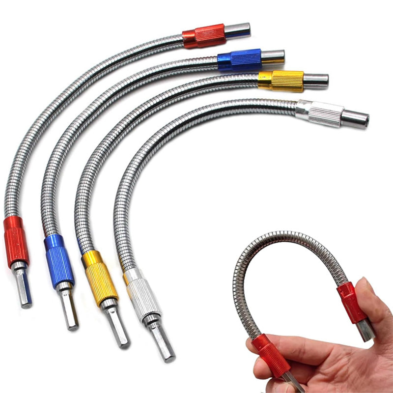 BowLift | Metal Flex Universal Extension Bit Holder (10 pcs)
