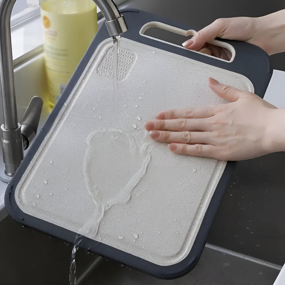 BowLift | Reversible Stainless Steel Cutting Board