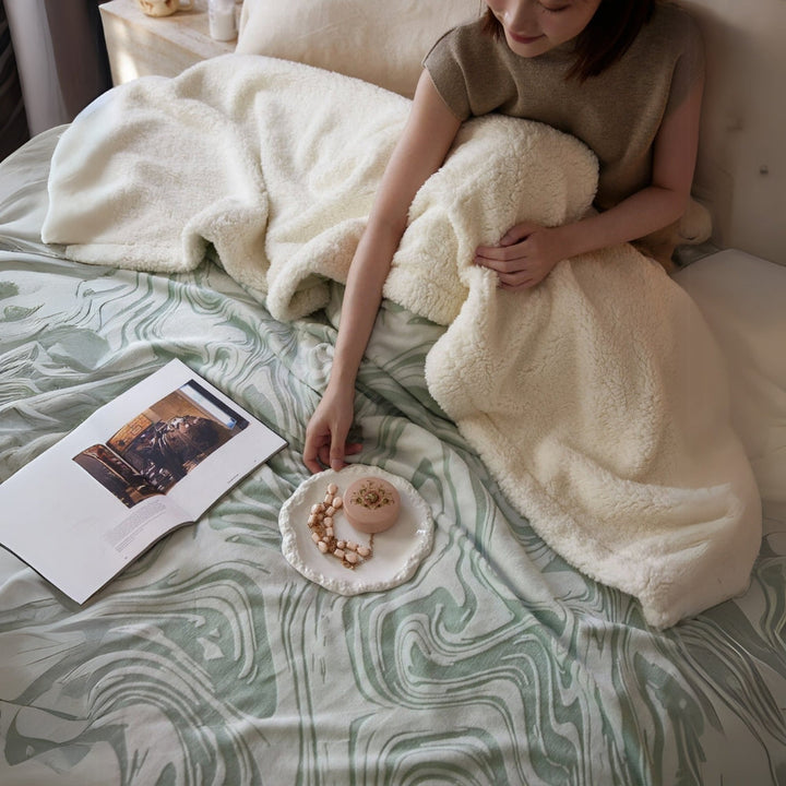 BowLift | Marble Swirl Snuggle Blanket