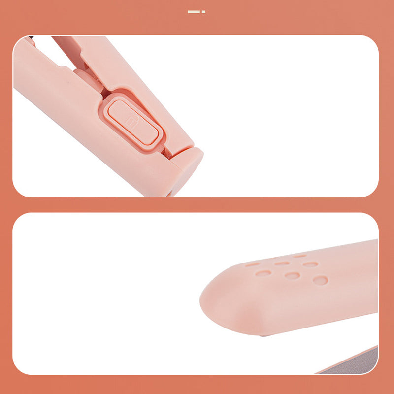 BowLift | HairFlex – Mini 2-in-1 curl and straightening iron with ceramic coating