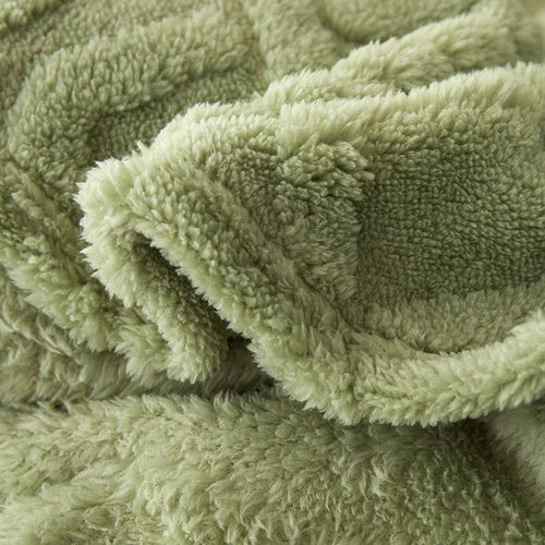 Luxury Lambswool Blanket for Bedroom Bowlift