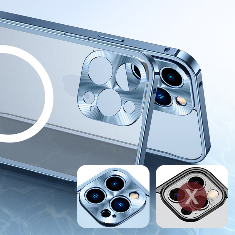BowLift | Metal Frame Magnetic Charging Case For iPhone
