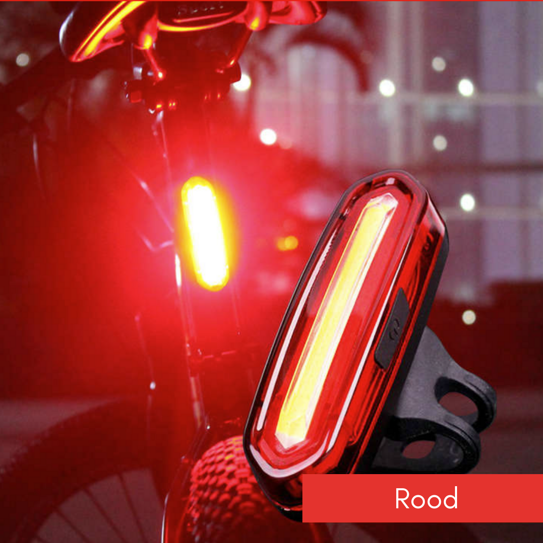 Powerful Rechargeable LED Bicycle Rear Light Bowlift