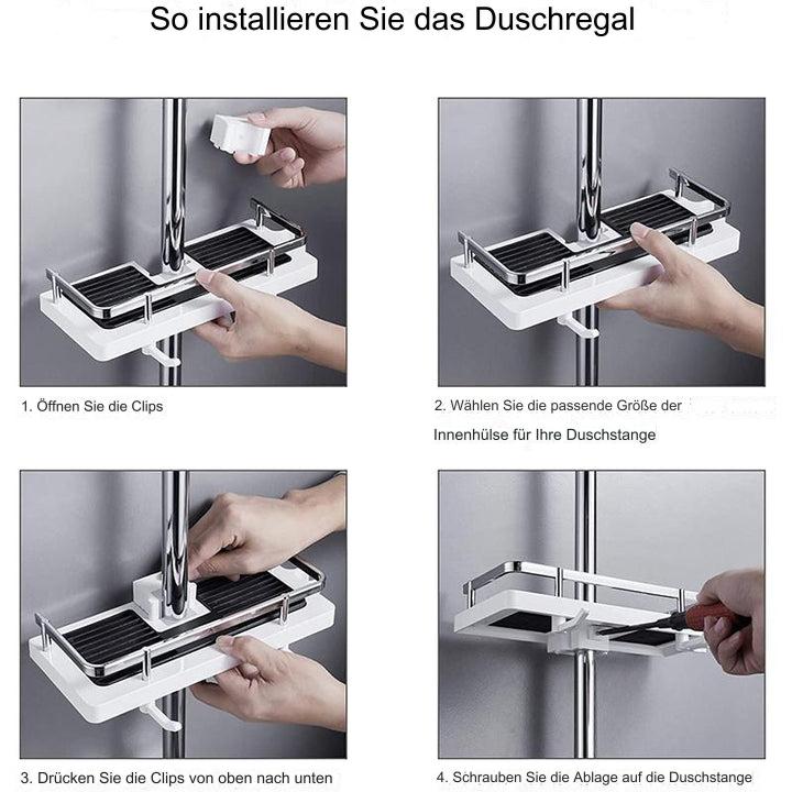 Multipurpose Shower Storage Shelf | Bowlift