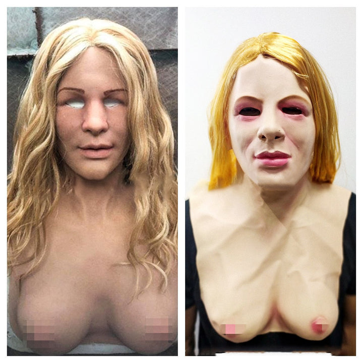 BowLift | MaskEnigma Holloween Realistic Elderly Disguise