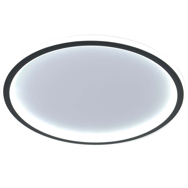 LunaNova - Modern LED Ceiling Light Metal/Acrylic for Living and Bedroom, Bowliftack/White Design | Bowlift