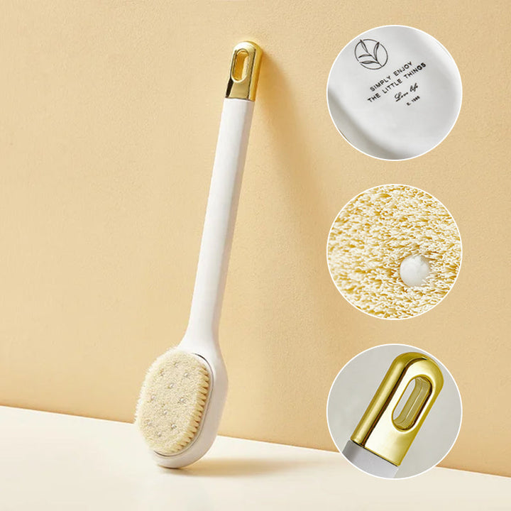 BowLift | Massage cleaning brush with long handle