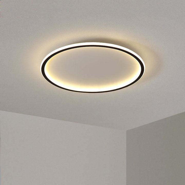 LunaNova - Modern LED Ceiling Light Metal/Acrylic for Living and Bedroom, Bowliftack/White Design | Bowlift