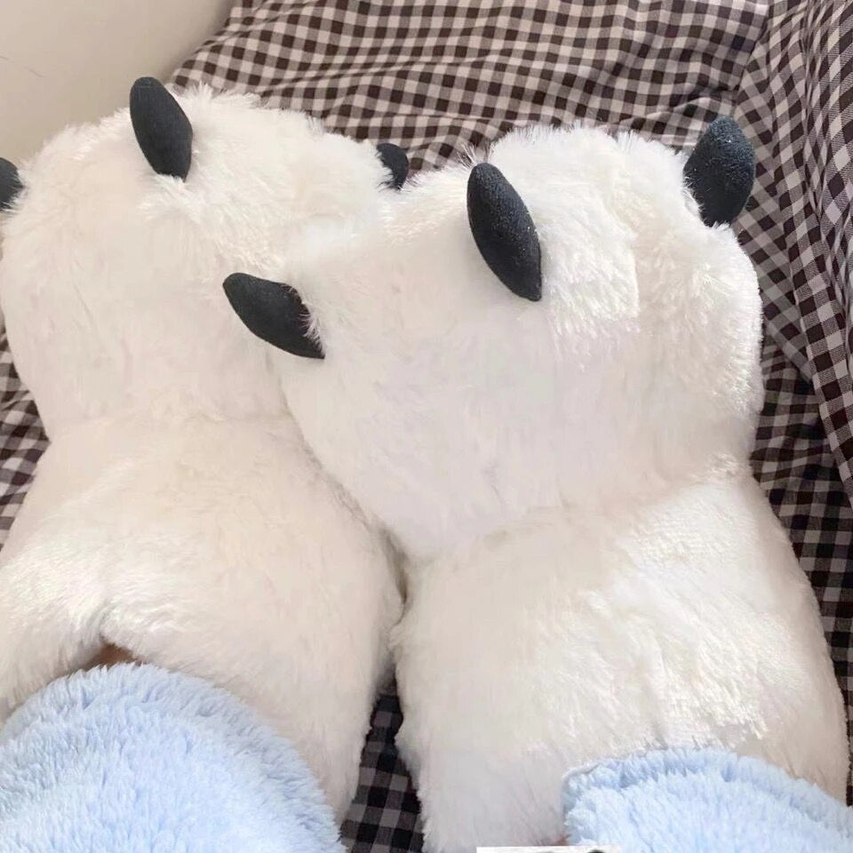 BowLift | Bear Claw Winter Furry Slippers