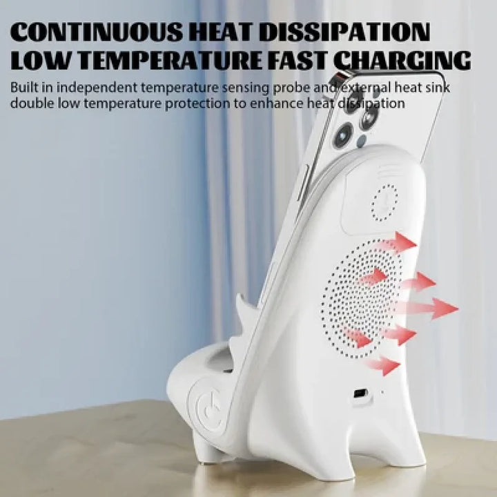 BowLift | Cooling Wireless Universal Phone Fast Charger Stand