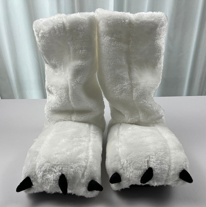 BowLift | Bear Claw Winter Furry Slippers