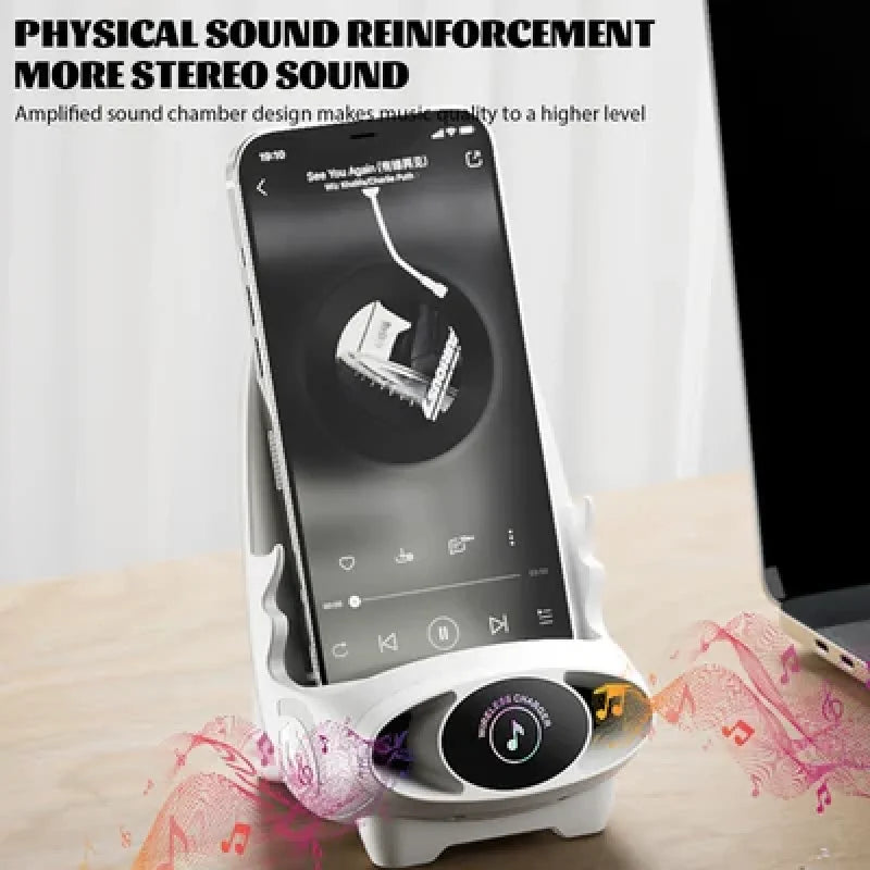 BowLift | Cooling Wireless Universal Phone Fast Charger Stand