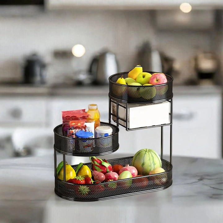 FruitElegance – Metal Wire Basket for Fruit & Vegetables Bowlift