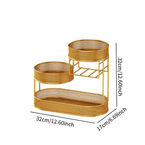 FruitElegance – Metal Wire Basket for Fruit & Vegetables Bowlift