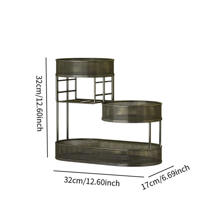 FruitElegance – Metal Wire Basket for Fruit & Vegetables Bowlift