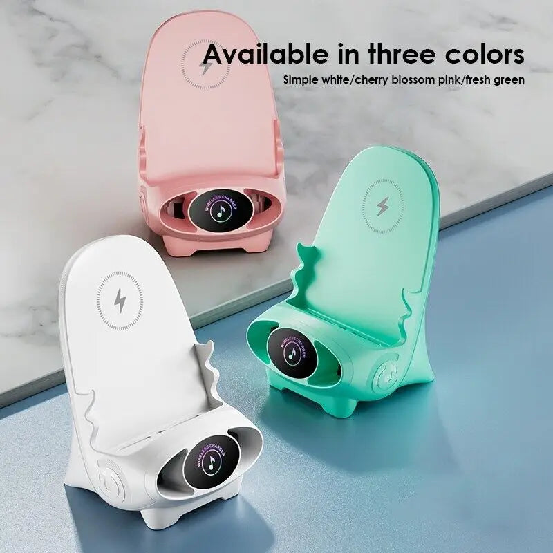 BowLift | Cooling Wireless Universal Phone Fast Charger Stand