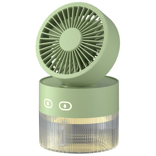 BowLift | Mini Foldable USB Warm Light Spray Fan