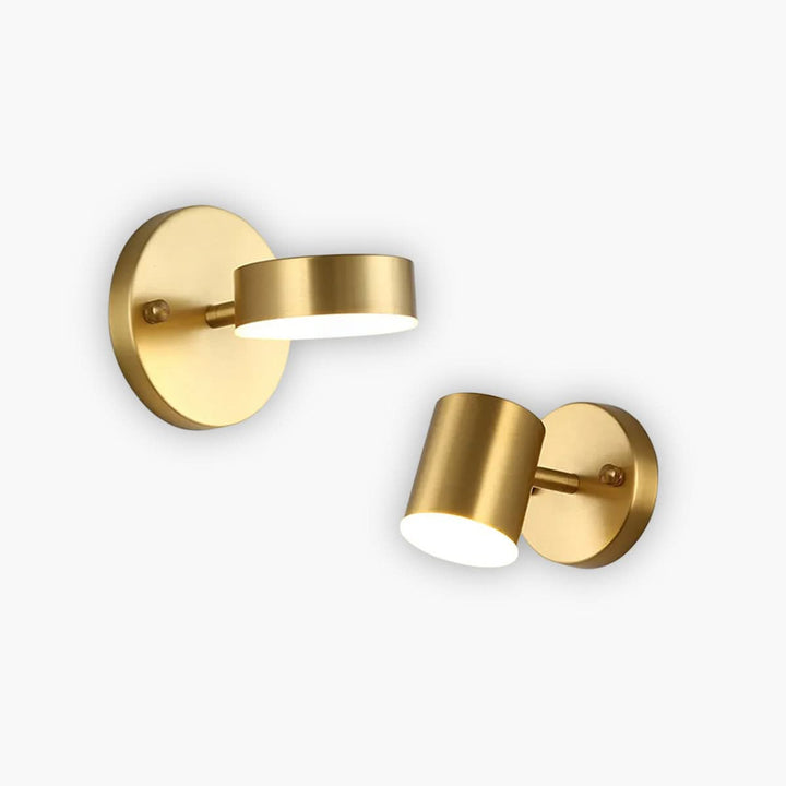 BowLift | Scandinavian Copper LED Wall Lamps