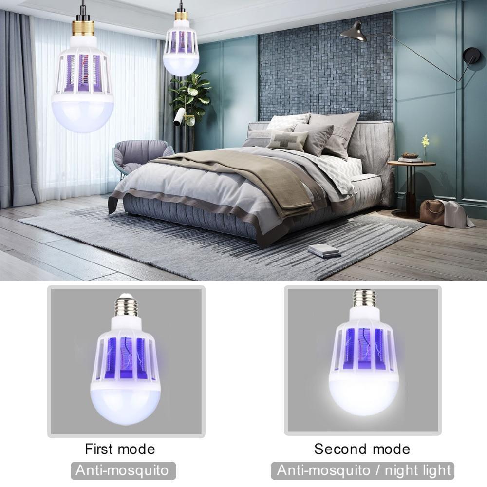 BowLift | IcoolGadgets AC175~220V LED Mosquito Killer Bulb E27/B22 LED Bulb For Home Lighting Bug Zapper Trap Lamp Insect Anti Mosquito Repeller Light