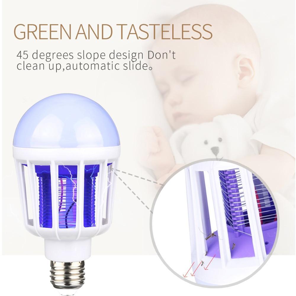 BowLift | IcoolGadgets AC175~220V LED Mosquito Killer Bulb E27/B22 LED Bulb For Home Lighting Bug Zapper Trap Lamp Insect Anti Mosquito Repeller Light