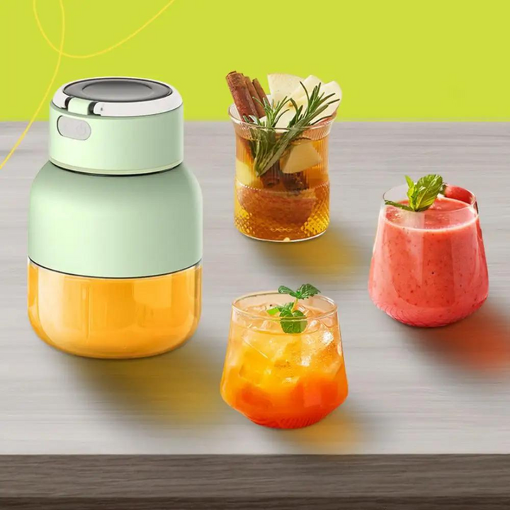 BlendGo - Draagbare Smoothie- en Sapblender 2-in-1 Bowlift