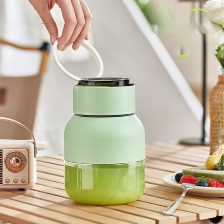 BlendGo - Draagbare Smoothie- en Sapblender 2-in-1 Bowlift