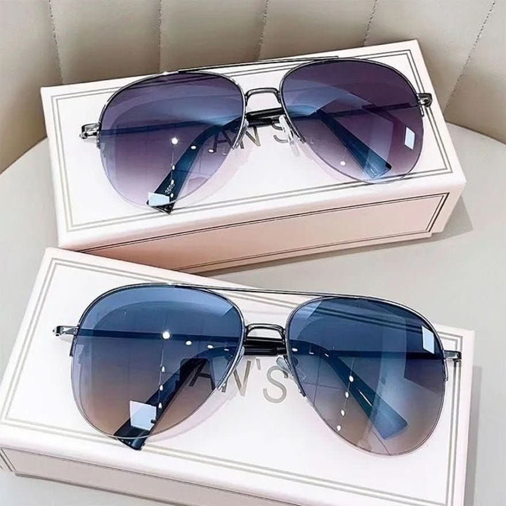 BowLift | Pilot sunglasses for men with gradient and UV400 protection
