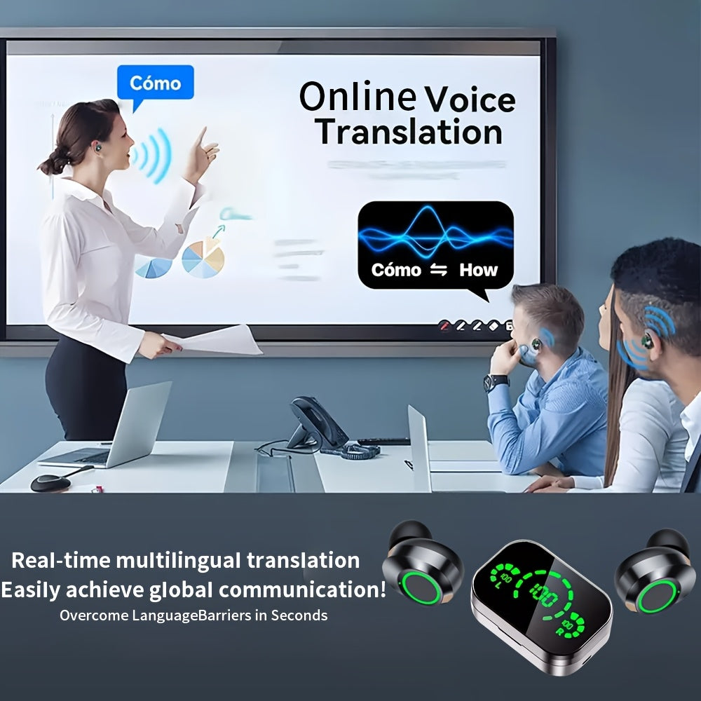 BowLift | AI Translating Earbuds Wireless Language Headset